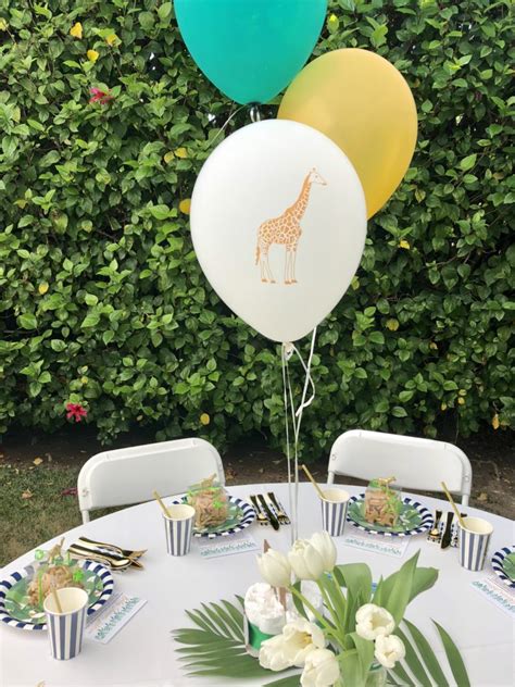 Planning a safari baby shower? Safari Chic Baby Shower - Project Nursery