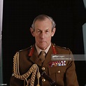 Field Marshal Lord Carver, head of the British Armed Forces, 1982 ...