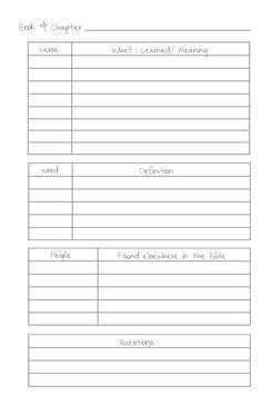 Ask the questions you developed from your free printable bible study lessons. Free Bible Worksheets for Adults | Powered by Tumblr ...