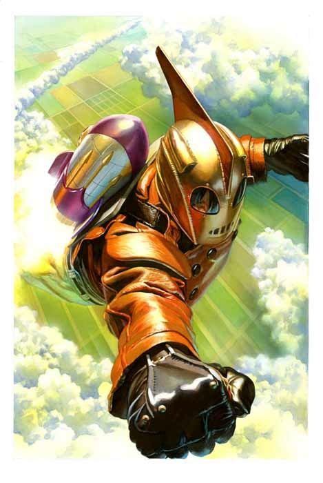 Rocketeer Alex Ross Comic Art Comic Book Artists