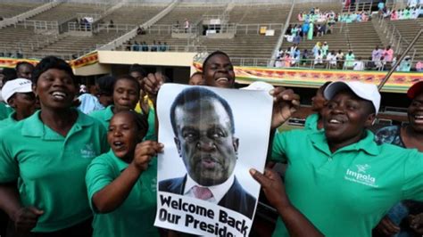 Emmerson Mnangagwa Sworn In As Zimbabwes New President