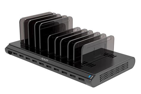 360 type c usb dock charger station desktop charging stand for samsung s20+ s10+. Alxum 10 Port USB Charging Station Review - 2018 Update ...