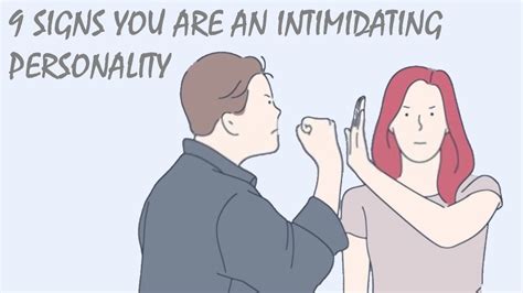 9 Signs You Are An Intimidating Personality Youtube