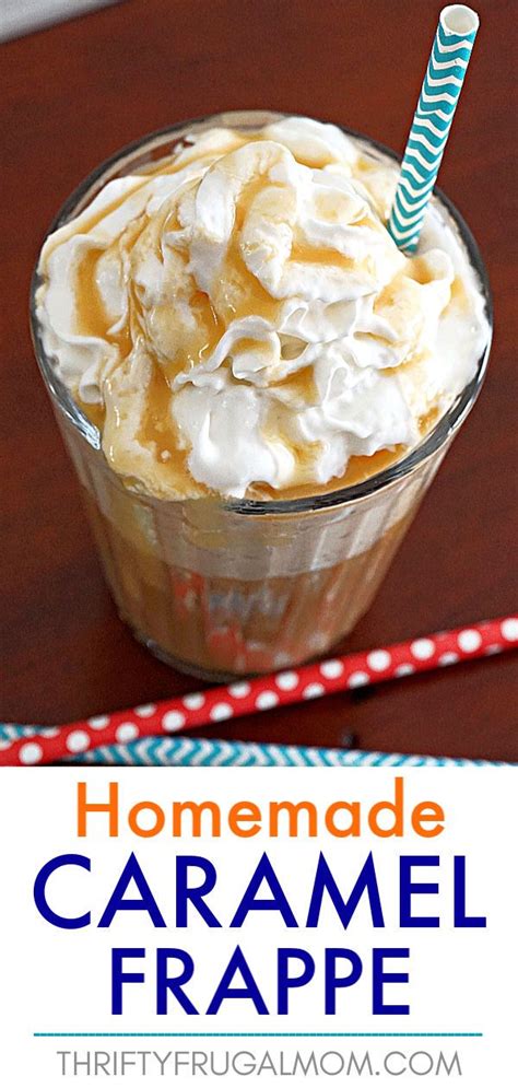 Pack some caramel apple frappe overnight in a smart flask and take to work. Easy Homemade Caramel Frappe Recipe - Thrifty Frugal Mom