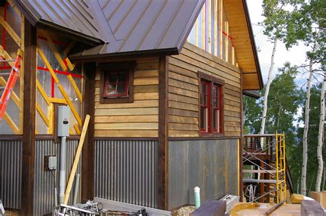 Foundation Plan for a Snowy Climate | House siding, Corrugated metal