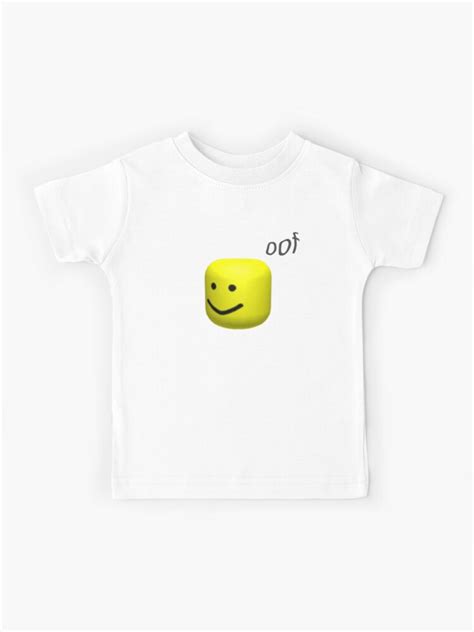 Roblox Noob Oof Kids T Shirt By Nice Tees Redbubble Free Robux