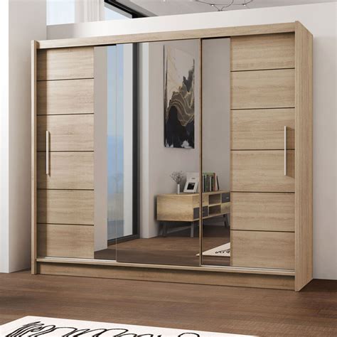 Our value sliding wardrobe range. Modern and Elegant Sliding Door Wardrobe LIZBONA 2 on OnBuy