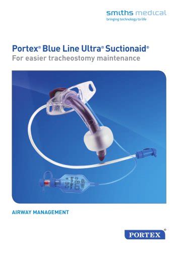Portex Blue Line Ultra Tracheostomy Tubes Smiths Medical Pdf