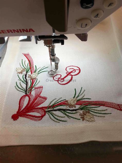 Creative Journeys Easy Embroidery How To Embroider Napkins