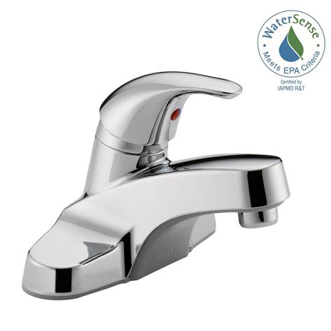 Our selection surely includes your perfect match! Peerless Core 4 in. Centerset Single-Handle Bathroom ...