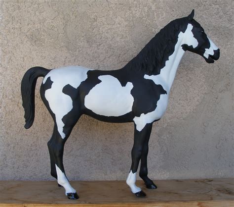 Black White Pinto Stormcloud Marx Horse By Marqueedesign On Deviantart
