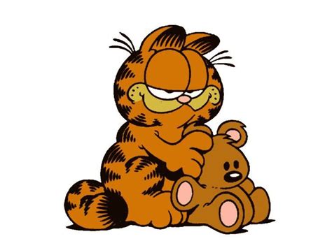 Der Cartoon Garfield Ist Eine Show Für Die Katze Die Katze Ist Das