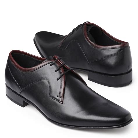 Kg By Kurt Geiger Vale Leather Formal Shoe In Black For Men Lyst