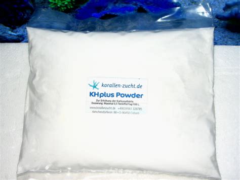 An increasing number of marine. Balling-Methode: KH plus Powder 1 kg