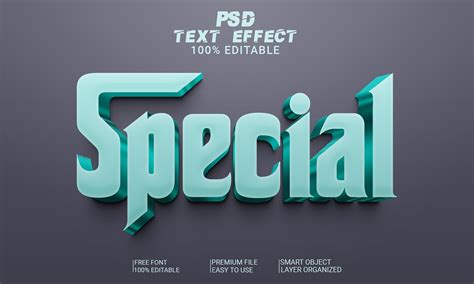Special 3d Text Effect Psd File Graphic By Imamul0 · Creative Fabrica