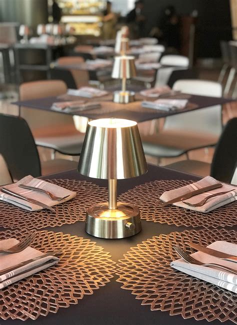 Get set for cordless table lamps at argos. Mini Metal Cordless Lamp - Brushed Nickel in 2021 ...