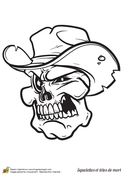Bonjour, je suis guuh et ceci est mon canal de tutoriels de dessins! Tête de mort avec un chapeau de cowboy à colorier ...