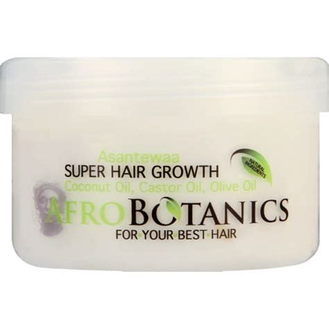 Tea tree oil is powerful stuff; AfroBotanics Asantewaa Super Hair Growth Creme 250ml - Clicks