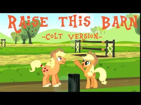 The lyrics for raise this barn by daniel ingram have been translated into 4 languages.  Raise This Barn Genderbent - Fandub  - YouTube