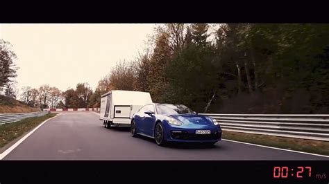 Watch Porsche Break The Nurburgring Record For Fastest Lap While Towing
