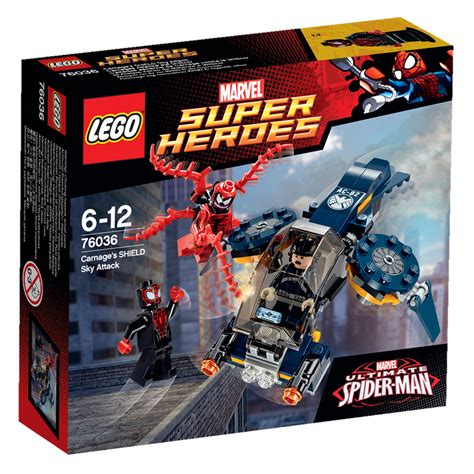 Custom lego 76113 carnage minifigure w/ extra bonus tentacles set. Review: LEGO 76036 - Carnage's SHIELD Sky Attack