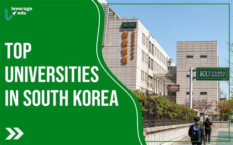 Best Universities In South Korea For International Students Leverage Edu