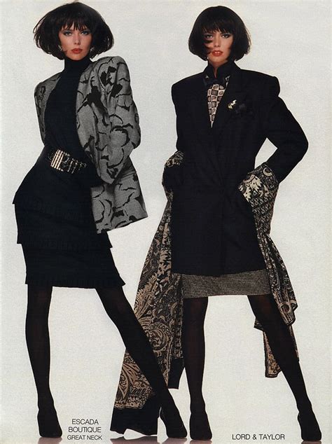 Escada 1980s Feat Bianca 80s And 90s Fashion Retro Fashion High