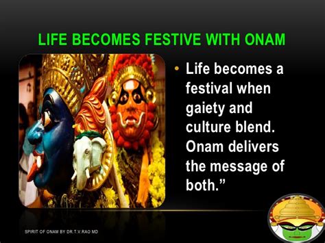 The vibrant festival of onam is one of the most popular and significant harvest festivals of kerala. Onam , Spirit of Unity