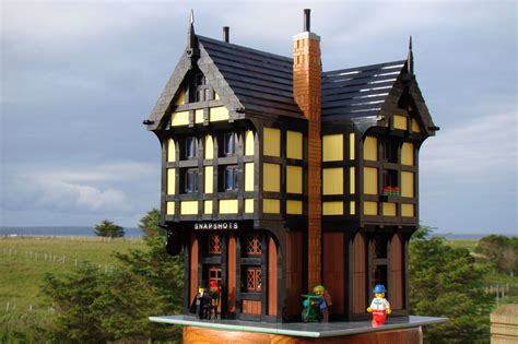 Tudor Style Photographers Custom Lego Modular Building Lego