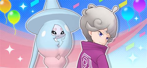 Bede Poké Fair Scout Featuring Bede And Hatterene As A New Sync Pair Now Underway In Pokémon