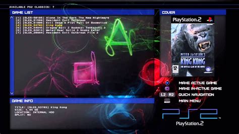 PS2 Classics Manager/Placeholder PS2 emulator For Ps3 CFW With Links