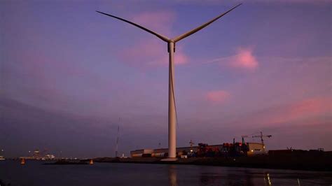 Turbina Eólica Mais Potente Do Mundo Com 14 Mw Entra Em Operação