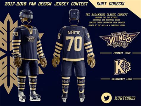 Kalamazoo Wings Announce Winner Of First Ever Fan Designed Jersey