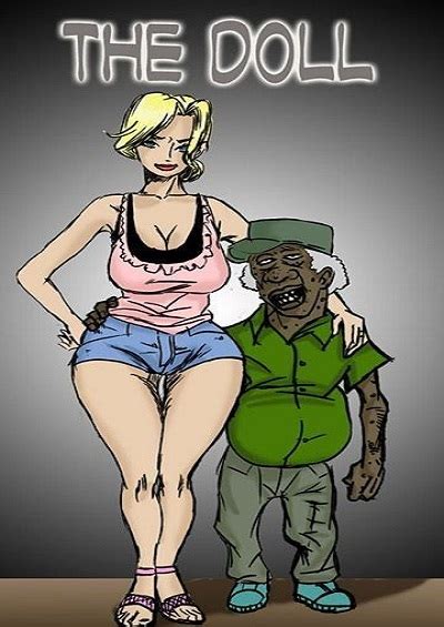 The Doll Illustrated Interracial XXX Toons Porn
