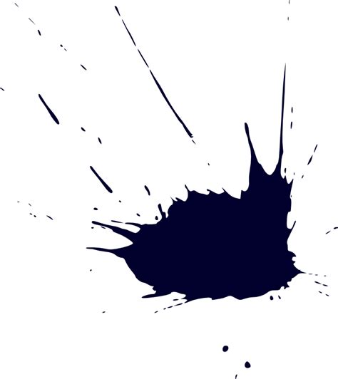 15 Ink Drop Stain Png Transparent