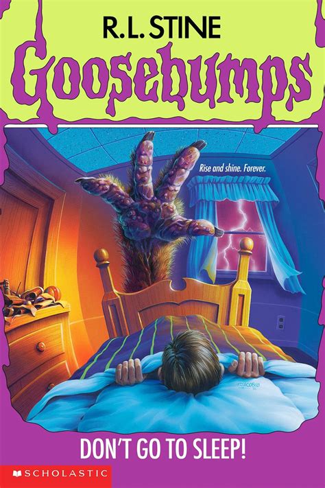 Goosebumps Dont Go To Sleep Cover Art Poster 24x36 Etsy