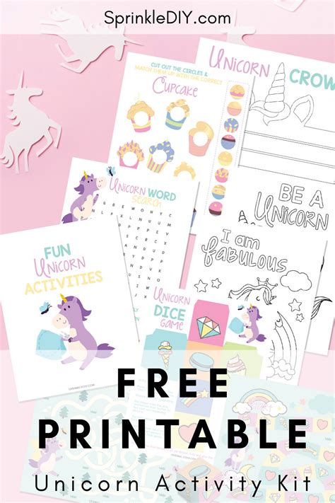 Unicorn I Spy Game Free Printable For Kids Artofit