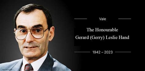 State Funeral For The Hon Gerard Gerry Leslie Hand Pmandc