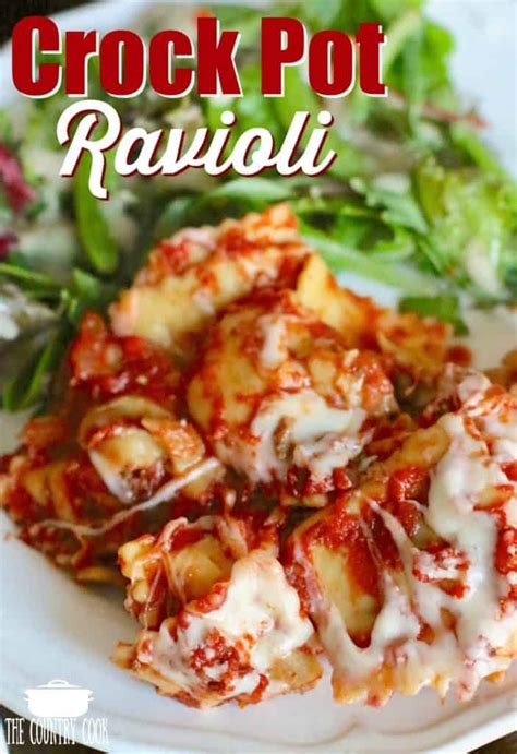 Maybe you would like to learn more about one of these? CROCK POT RAVIOLI | Recipe | Crockpot ravioli, Ravioli ...