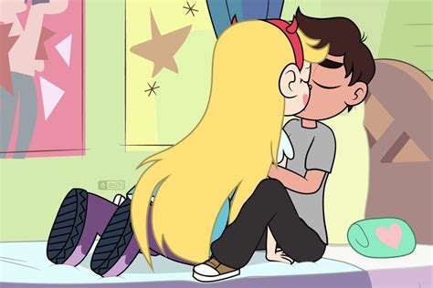 star and marco share a moment by dm29 star vs the forces of evil cartoon wallpaper princess