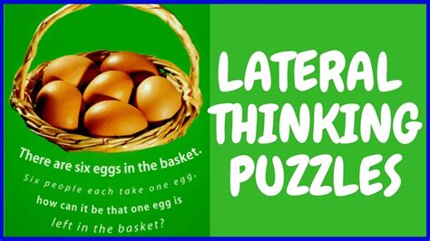 Lateral Thinking Puzzles With Answers Youtube
