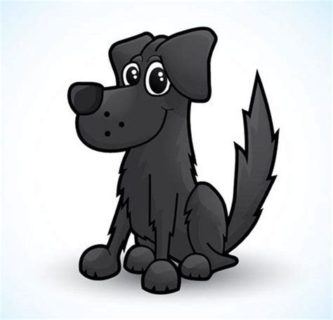 How To Draw A Cute Vector Dog Character In Illustrator Ilustraciones