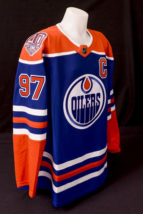 Connor Mcdavid 97 Autographed Edmonton Oilers Royal Blue Adidas