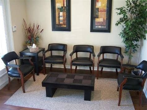 Reception area ideas are easily expanded with faux stone and brick panels. Waiting Room Seating Design Ideas - YouTube