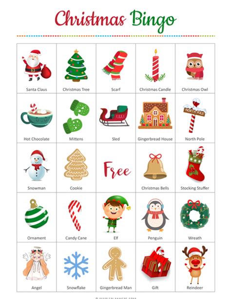 Christmas Bingo Download Free Printable Christmas Bingo Christmas