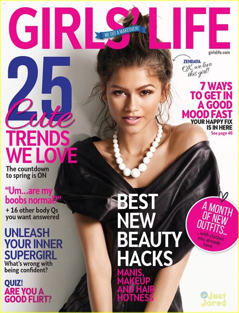 Zendaya Tells Girls Life That Her Fans Force Her To Be Honest