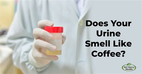 Urine smells like coffee due to various reasons, but the main causes are attributed to coffee and dehydration. Why your urine smells like coffee and what to do about it