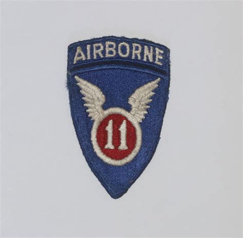Original Us Army 11th Airborne Division Korean War Period Patch
