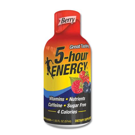 5 Hour Energy Energy Shot Berry 193 12 Count