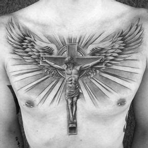An amazing cross tattoo in 3d is an ideal design for those desiring a creative edge in their tattoo. 40 Jesus Chest Tattoo Designs For Men - Chris Ink Ideas ...